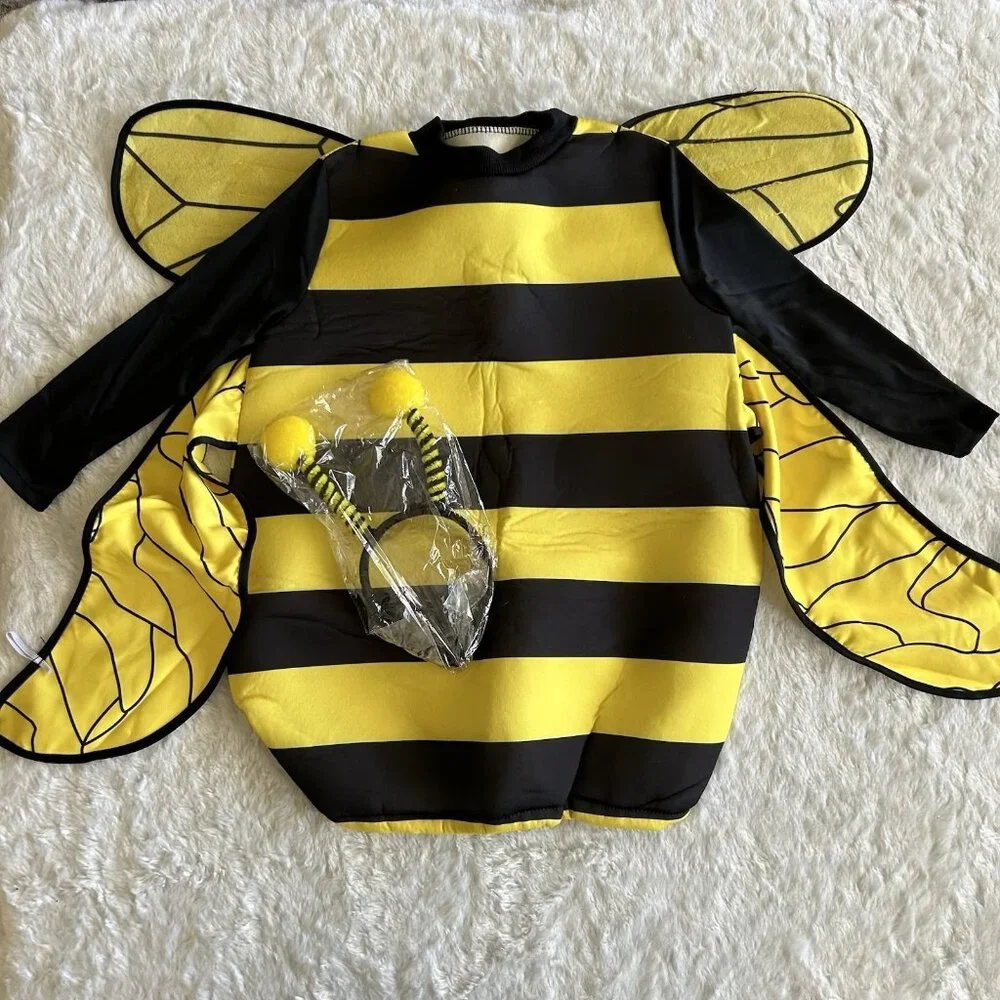 Child Toddler Unisex Bumblebee Bee Fancy Costume - Ages 6/7